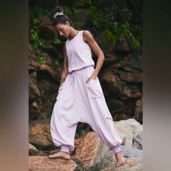 FP Movement by Free People Pants - NWOT FP Movement Scrimmage Onesie Faded Mauve